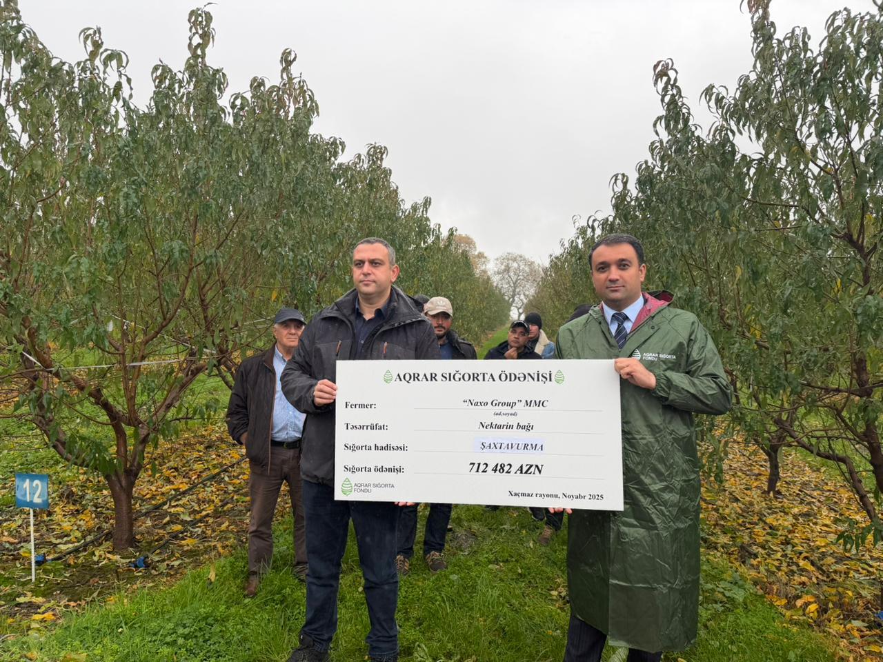 Azərbaycanda meyvə bağları üzrə ən böyük aqrar sığorta ödənişi edilib  FOTO