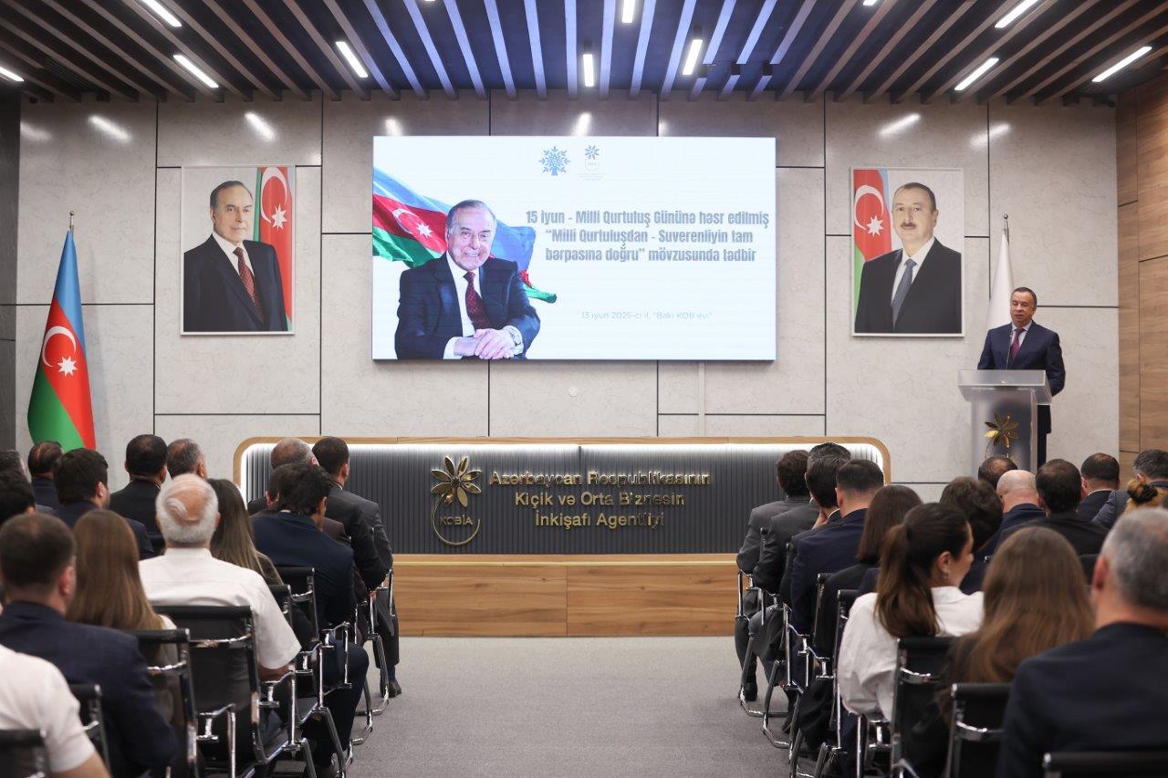 KOBİAda 15 iyun – Milli Qurtuluş Günü ilə bağlı tədbir keçirilib  FOTO