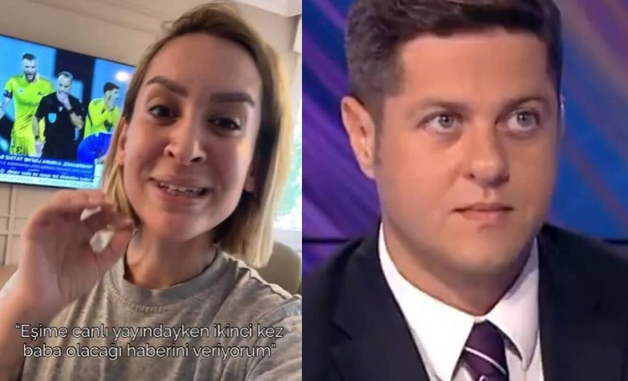 Tanınmış aparıcı canlı efirdə ata olacağını öyrəndi  reaksiyası gündəm oldu 