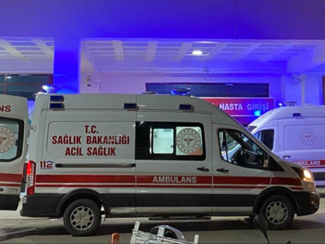 Türkiyədə partlayış  7 yaralı var  FOTO
