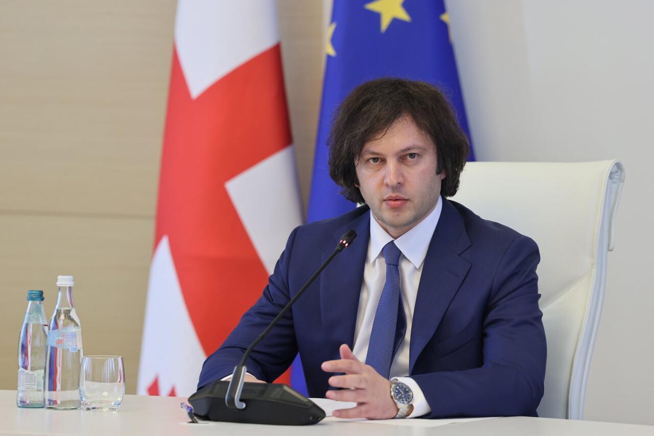 İrakli Kobaxidze İlham Əliyevi təbrik edib