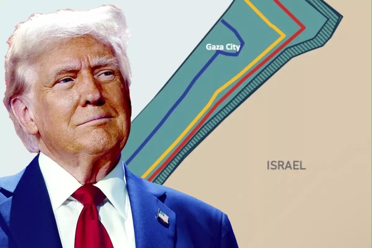 Trampın “Qəzza Planı”nın təfərrüatı açıqlandı – Xəritə paylaşıldı 