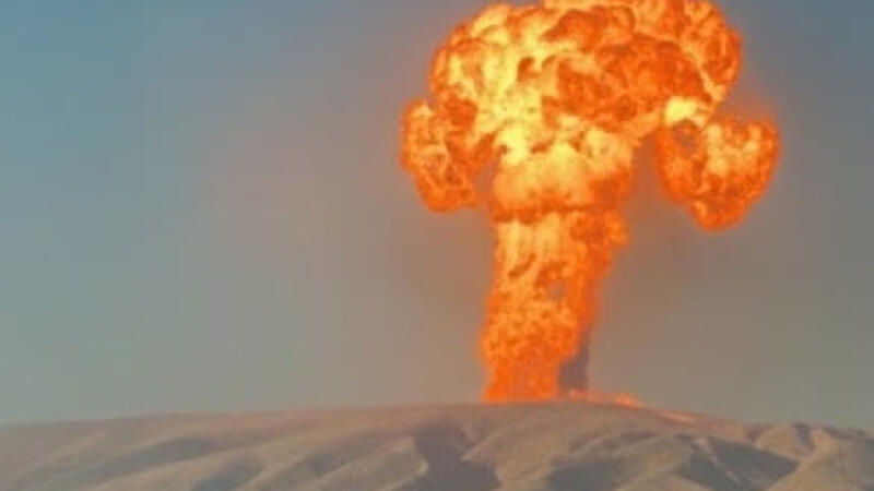 Azərbaycanda g&uuml;cl&uuml; vulkan p&uuml;sk&uuml;rd&uuml;