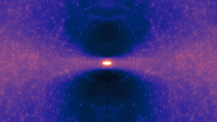 Qalaktikamız qaranlıq maddənin i&ccedil;ində &uuml;z&uuml;r: Kosmik "krep" nəzəriyyəsi