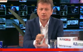 Serbiyalı nazir Darko Qlişiç canlı efirdə insult keçirdi  Vəziyyəti ağırdır 