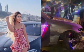 Bakıda transgender və sevgilisi ağır qəzaya d&uuml;şd&uuml;  Dələduzluq edib, qa&ccedil;ırmışlar  VİDEO