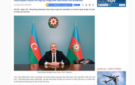 Dünya mətbuatı III Qlobal Media Forumunda İlham Əliyevini çıxışından əsas məqamları işıqlandırmaqda davam edir 
