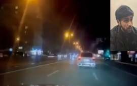 Yasamalda "Porsche" ilə "avtoş"luq edən həbs olundu  VİDEO