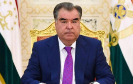 Emoməli Rəhmonun Azərbaycana səfəri başa çatıb