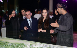 Leyla Əliyeva Maskat şəhərində Omanın Turizmin İnkişafı Şirkəti tərəfindən həyata ke&ccedil;irilən layihələrlə tanış olub  FOTO