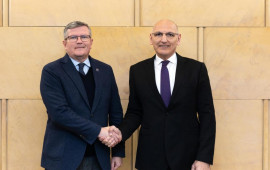 El&ccedil;in Əmirbəyov Polşada işg&uuml;zar səfərdə olub  FOTO