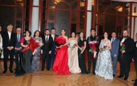 Fidan Hacıyevanın İkinci Beynəlxalq Opera Festivalının  "Viva Opera" parlaq qala gecəsi keçirilib –