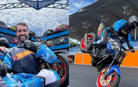 Motoyürüşçü şou zamanı həlak oldu 