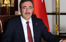 Cevdet Yılmaz Azərbaycana səfərə gəlib