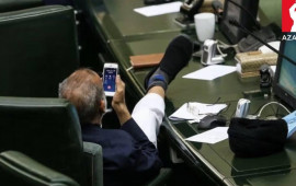 İranda parlamentdə çəkilən görüntülər müzakirələrə səbəb oldu 