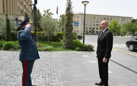 Prezident Dövlət Gömrük Komitəsinin yeni inzibati binasının açılışında iştirak edib  FOTO