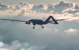 Xəzər dənizində PUA vuruldu