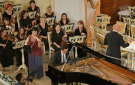 Filarmoniyada Üzeyir Hacıbəylinin 140 illiyinə həsr olunmuş konsert baş tutub  FOTO