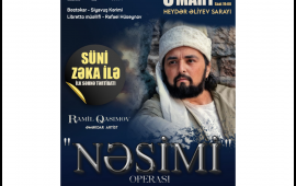Azərbaycanda ilk dəfə opera s&uuml;ni zəka ilə! Ramil Qasımov: Yaradıcılığımda d&ouml;n&uuml;ş n&ouml;qtəsidir 