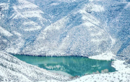 İsmayıllıda 5 kəndi təmin edən su anbarı quruyur?  A&Ccedil;IQLAMA