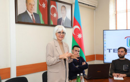 &ldquo;Mediada Azərbaycan dili&rdquo; m&ouml;vzusunda ilk təlimlər ke&ccedil;irildi 