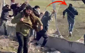 Sərhəddə təhl&uuml;kəli təxribat: Məftilləri par&ccedil;alayıb Suriya tərəfinə ke&ccedil;dilər