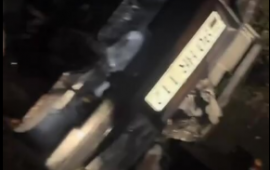 Tanınmış bloqer qəza etdi  maşın kanala aşdı 