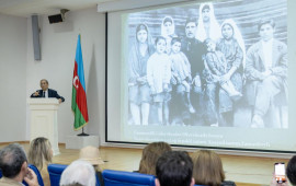 Mirzə Məhəmməd Zamanbəylinin anadan olmasının 165 illiyinə həsr olunmuş “Maarif işığındai” adlı tədbir keçirilib  FOTO