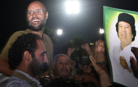 Qəddafinin oğlu &ouml;ld&uuml;r&uuml;ld&uuml;