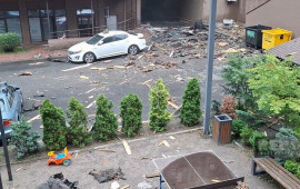 Azərbaycan səfirliyinin yaxınlığı bombalandı  Ölənlər və yaralananlar var  FOTO