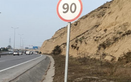 Bakının məşhur dairəvi yolunda sürət həddi endirildi