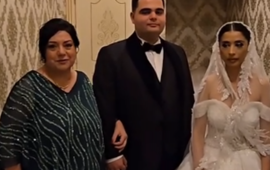 Xalq artistinin oğlu evlənir 