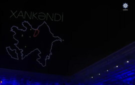 Gəncə səmasında qürurverici anlar 