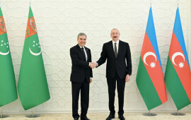 Prezident: Azərbaycan və Türkmən xalqlarını dərin qardaşlıq ənənələri birləşdirir və müstəqillik dövründə bu əlaqələr daha da gücləndi