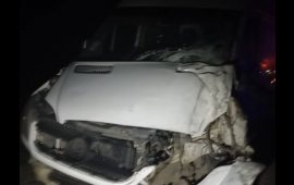 Salyanda zəncirvari qəza  7 yaralı var 