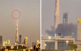 D&uuml;nyanın ən h&uuml;nd&uuml;r binası hədəf alındı: İran raketi "B&uuml;rc Xəlifə"nin yaxınlığına d&uuml;şd&uuml;