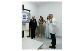 Leyla və Alena Əliyevalar Lənkəranda Baytarlıq Klinikası ilə tanış olublar  FOTO