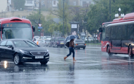 Leysan, qar, cənubşərq küləyi...  Sabahın