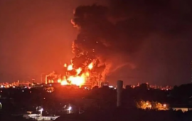 Rusiyanın ən böyük neft emalı zavodlarından biri vuruldu