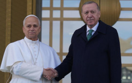 Ərdoğan Roma Papasını qəbul etdi  YENİLƏNİB 