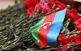 İtkin düşən 4 hərbçimizin qalıqları Bakıda dəfn olundu