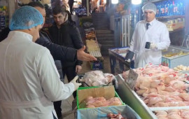 Xırdalan bazarında yoxlama aparıldı