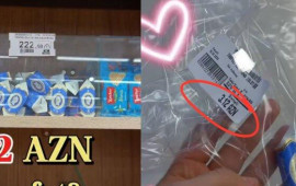 Bakıda kiloqramı 222 manata konfet SATILIR  "Yəqin tərkibində qızıl var"  VİDEO