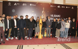 XVI Bakı Beynəlxalq Film Festivalının qaliblərinin mükafatlandırılması mərasimi keçirilib  FOTO