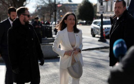 Venesuelanın m&uuml;xalifət lideri Ma&ccedil;ado Trampla g&ouml;r&uuml;şd&uuml;