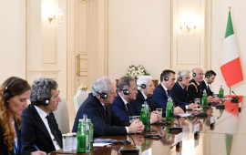 Sercio Mattarella: Biz xüsusilə də ölkələrimiz arasındakı strateji tərəfdaşlığa mühüm dəyər veririk