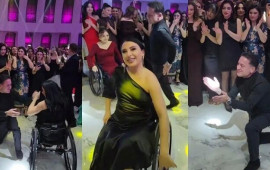 Murad Dadaşovdan xanım əməkdaşlarla maraqlı RƏQS 