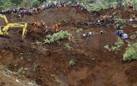 Torpaq sürüşməsi oldu  Xeyli sayda ölən və itkin düşən var