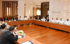 Azərbaycan  Birləşmiş Ərəb Əmirlikləri Birgə Biznes Şurasının həmsədrlərinin ilk iclası keçirilib  FOTO