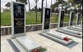 İkinci Şəhidlər xiyabanına ziyarət başlayıb